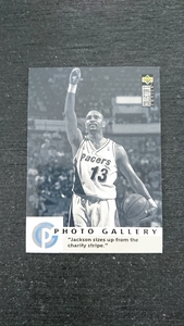 1995年当時物!UPPER DECK製NBA INDIANA PACERS「MARK・JACKSON」トレーディングカード1枚/ペイサーズ マーク・ジャクソンBASKETBALL 