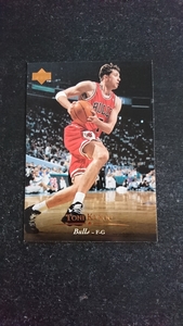 1995年当時物!UPPER DECK製NBA CHICAGO BULLS「TONI・KUKOC」トレーディングカード1枚/トニー・クーコッチBASKETBALL シカゴブルズ
