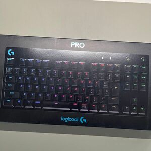 Logicool G PRO ゲーミングキーボード テンキーレス 日本語配列 G-PKB-002CK クリッキー