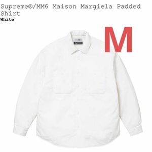 Supreme MM6 Padded Shirt White M