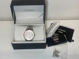 CITIZEN エコドライブ　BJ6484-50A GN-4-S→9 可動品　美品　Eco Drive シチズン　ソーラータイプ　腕時計