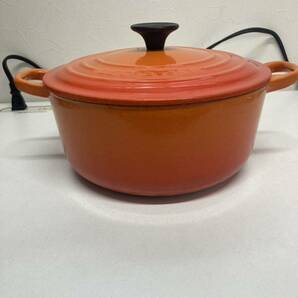 ル・クルーゼ LE CREUSET 両手鍋 20cm 中古品の画像1