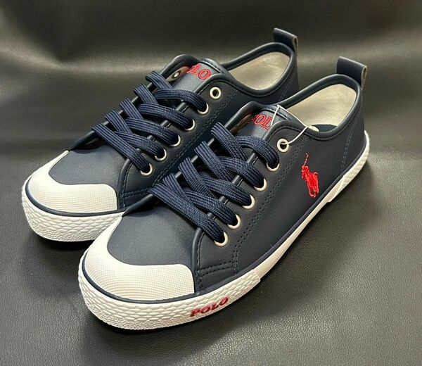 新品 POLO RALPH LAUREN ポロラルフローレン CARLISLEIII レディース スニーカー 23.0cm