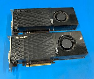 ２台セット　PALIT NVIDIA GEFORCE GTX770 グラフィックボード　搭載 DP×1 DVI×2 HDMI×1 8+6ピン補充電源　動作確認済み