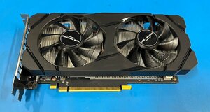 ジャンク　GALAKURO GAMING NVIDIA GEFORCE RTX 2060 グラフィックボード 6GB DP×1 DVI×1 HDMI×1 8ピン補充電源 動作未確認