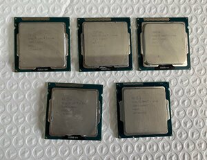 ジャンク　5個セット　CPU Intel CORE i7 第3世代/第4世代 動作未チェック　現状販売　