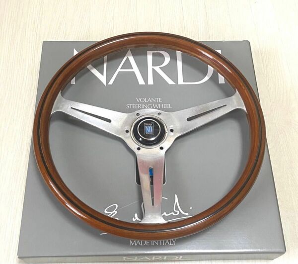 【NARDI Classic】36.5Φ ウッドステアリング　ナルディ