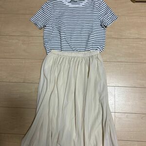 美品ZARAトップスGUスカート2着セット