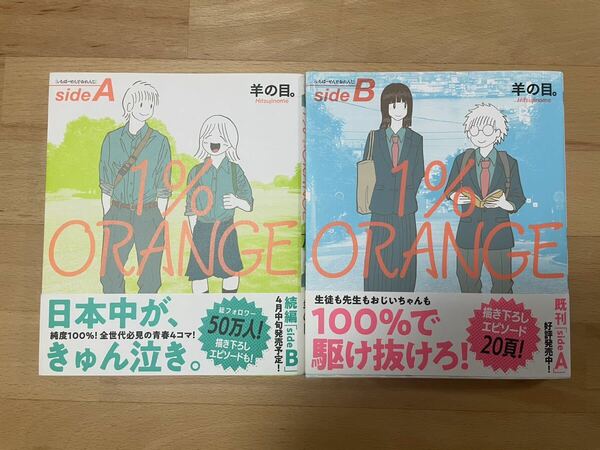 1%ORANGE side A、B 羊の目。 