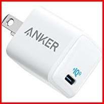 ★ホワイト★ Anker PowerPort III Nano 20W (PD 充電器 20W USB-C 超小型急速充電器)【PSE技術基準適合 / PowerIQ 3.0 (Gen2)搭載】