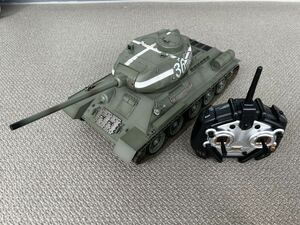 童友社　1/16 大型戦車RC ソビエト中戦車 T-34/85（赤外線バトルシステム付）