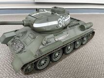 童友社　1/16 大型戦車RC ソビエト中戦車 T-34/85（赤外線バトルシステム付）_画像5