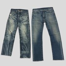 【Levi’sデニム10本まとめ売り】リーバイス デニムパンツ ジーンズ504.504.509.541.562.570.203などサイズW29-34アソートセット！！_画像4