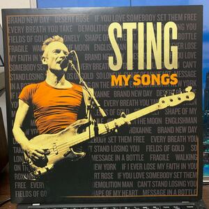 2LPs スティング Sting／My Songs／A&M 2019年 欧州オリジナル！／ポリスと自身の曲のセルフカヴァー集／重量盤