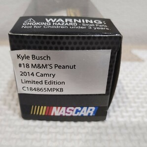 Action アクション 1/64 NASCAR ナスカー トヨタ カムリ カイル・ブッシュ m＆m's Peanutの画像4