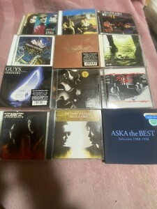 CHAGE&ASKA ペストアルバム CD バラードベストアルバム アルバム ライブ盤+ASKA ベスト+MULTI MAX アルバム 計12枚セット