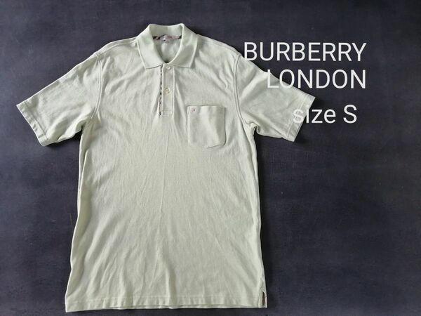 BURBERRY LONDON バーバリー 半袖ポロシャツ　メンズS　