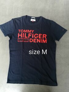 TOMMY HILFIGER　トミーヒルフィガーデニム半袖Ｔシャツ　メンズM