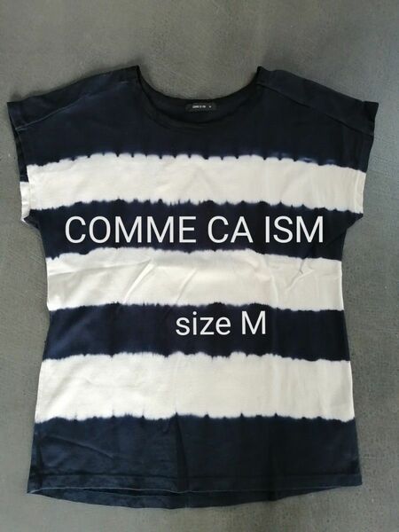 COMME CA ISM　コムサイズム　半袖Ｔシャツ　レディースM