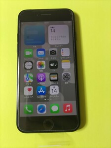 ★iPhone7 本体(周辺付属品なし)★32GB ブラック MNCE2J/A ドコモSIMロック解除☆OS 15.8.2 バッテリー容量89%