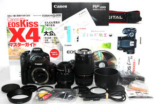 ◆新品同格品＆初心者入門◆ Canon キャノン EOS Kiss X4 手ブレ