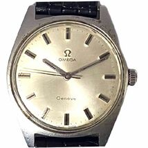 G8454★1円～【オメガ】Cal.601 ジュネーブ 手巻き メンズ腕時計★ジャンク・アンティーク・1970年代製造_画像1