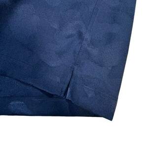 【美品】Junhashimotoジュンハシモト/ALOHA SHIRTS カモフラ柄半袖アロハシャツ[1062010003](ネイビー系/サイズ2)の画像6