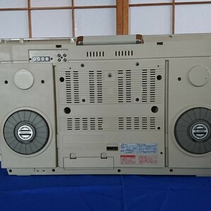 シャープ 両面演奏ポータブルステレオ VZ -V 2S DUAL-PLAY ラジカセ 簡易メンテナンス 動作品の画像6