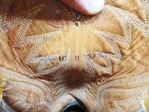25～25.5cmくらい DANPOST リザード ウエスタン ブーツ （ダンポスト トカゲ革_画像7