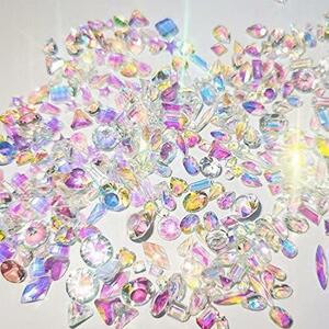  rhinestone nails crystal Nailparts (120 piece ) high capacity set nails Stone in the case diy nails set 