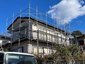  ground .. strong [ outer wall . roof ]* Kanto the whole area ~ Tohoku * Koshinetsu * outer wall painting (68 ten thousand jpy pack scaffold * tree part * rain .* washing all )