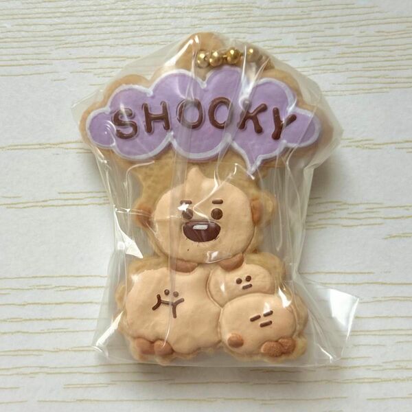 BT21 クッキーチャームコット SHOOKY 未使用