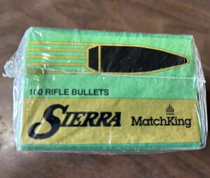SIERRA シーラ　ライフル弾頭　6mm 243win 5箱　合計500個　70GR HPBT 送料無料
