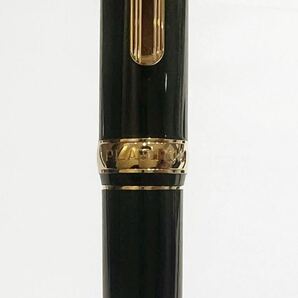 B775 新品 未使用 PLATINUM プラチナム 万年筆 ペン先K18 YG ブラック ゴールド 筆記用具 文房具 ビジネスの画像9