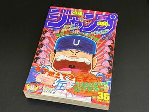 C28 少年週刊ジャンプ 1989年 平成元年8月14日 No.35 少年漫画 ドラクエ外伝読切「ダイ爆発!」ドラゴンボール シティハンター