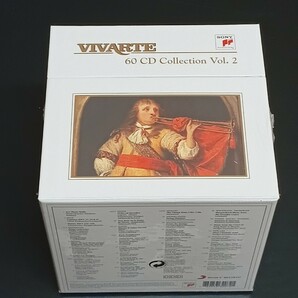 C26 未開封 VIVARTE 60CD COLLECTION Vol.2 ヴィヴァルテ・コレクション第2集 輸入盤 クラシック バッハ ベートーヴェン モーツァルトの画像2