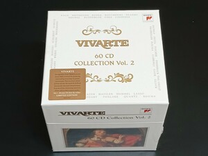 C26 unopened VIVARTE 60CD COLLECTION Vol.2 vi Val te* collection no. 2 compilation foreign record Classic ba is beige to-vemo-tsaruto