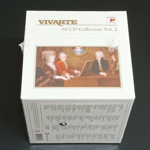 C26 未開封 VIVARTE 60CD COLLECTION Vol.2 ヴィヴァルテ・コレクション第2集 輸入盤 クラシック バッハ ベートーヴェン モーツァルトの画像3