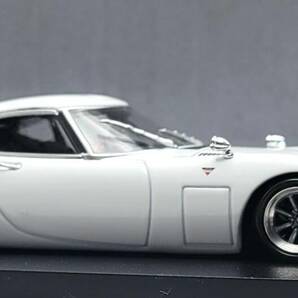 1/43 トヨタ ２０００GT改 MF10  ワタナベ ホイール アルミ製 深リム 街道レーサー 国産名車プレミアムコレクション の画像7