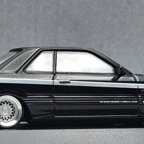 1/43 日産 スカイライン改 R31 ２Dr スポーツ クーペ ニスモ BBS RS アルミ製 深リム 街道レーサー グラチャン 京商製の画像5