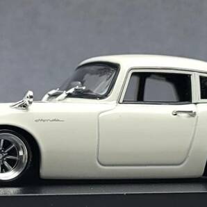 1/43 ホンダ S600改 クーペ AS285S ワタナベホイール アルミ製 深リム 街道レーサー 国産名車プレミアムコレクション アシェットの画像2