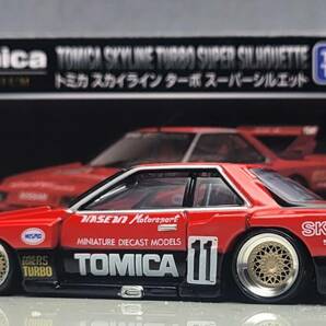 1/63 日産 スカイライン改 HT ２０００ ターボ RS BBS RS ホイール アルミ製 深リム 街道レーサー トミカプレミアムの画像5