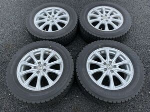 【格安売切】Wedsアルミホイール☆JOKER☆フォレスター等☆16インチ☆6.5J☆off+47☆PCD100☆5H＆GOODYEAR ICENAVI 7☆215/60R16☆2022年製