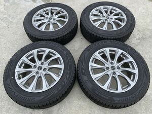 【格安売切】BSアルミホイール☆ライズ・ロッキー等☆16インチ☆6J☆off+40☆PCD100☆4H＆BRIDGESTONE BLIZZAK VRX2☆195/65R16☆2020年製