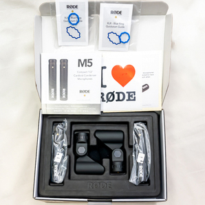 ☆未使用中古品/超美品☆ RODE Microphones M5 Matched Pair コンデンサーペアマイク M5MP♪の画像3