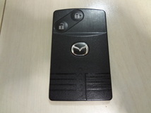 マツダ 2ボタン カード型 スマートキー カードキー 中古 検)MAZDA/デミオ/DEMIO/CX-3/CX-5/CX-7/アクセラ/アテンザ/プレマシー_画像1