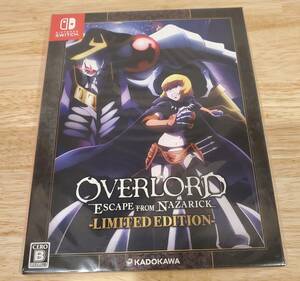  over load OVERLORD: ESCAPE FROM NAZARICK -LIMITED EDITION- нераспечатанный 