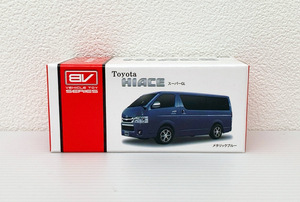 ★ハイエース スーパーGL メタリックブルー TOYOTA HIACE ブレイク プルバック ミニカー プルバックカー 新品 未開封 