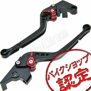 BigOne STD MT-07 MT-09 XJ6 XJ6F XJ6FA XJ6N XJ6NA XJ6S XJ6SA MT07 MT09 ビレット ブレーキ クラッチ レバー 黒/赤 ブラック レッド