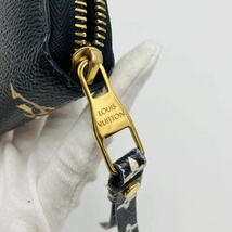 1円【極美品/限定】LOUIS VUITTON ルイヴィトン ジャイアント ジャングル モノグラム 長財布 ウォレット ラウンド ジッピー レザー メンズ_画像9